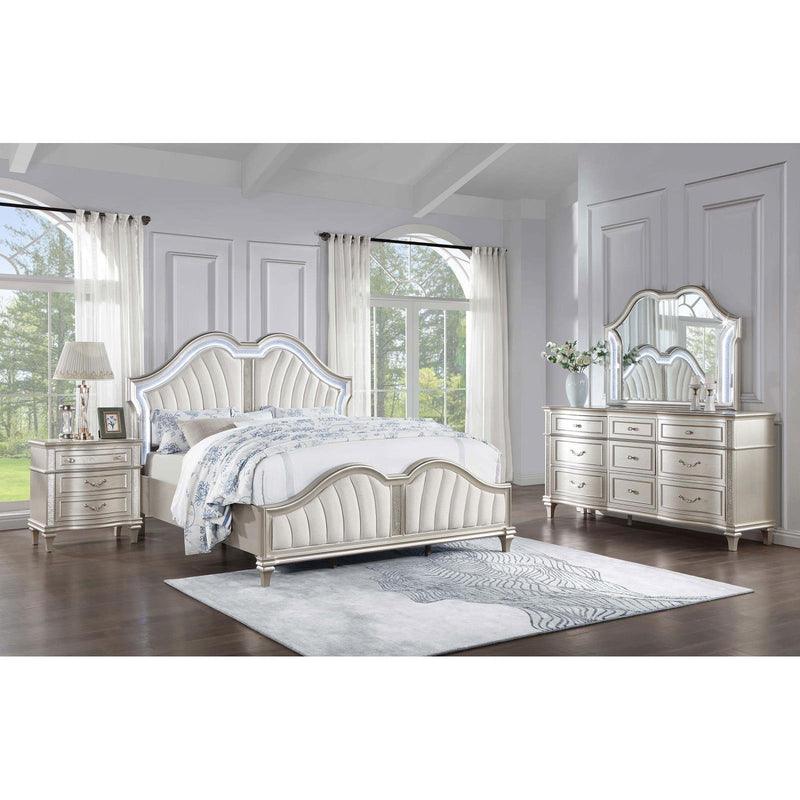 Calgary Furniture Emporium Evangeline 223391KE-S4 6 pc King Platform Bedroom Set IMAGE 1
