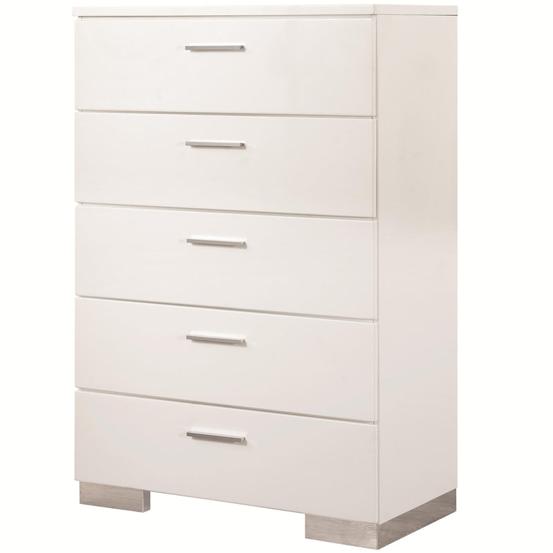 Calgary Furniture Emporium Felicity 300345KE-S5L 7 pc King Upholstered Bedroom Set IMAGE 6