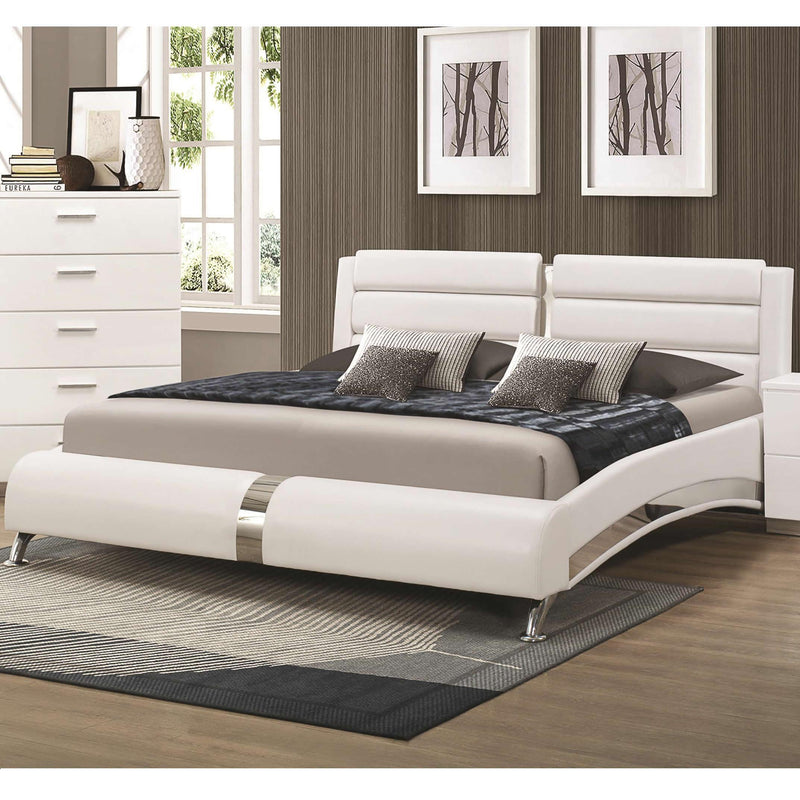 Calgary Furniture Emporium Felicity 300345KW-S4L 6 pc California King Upholstered Bedroom Set IMAGE 4