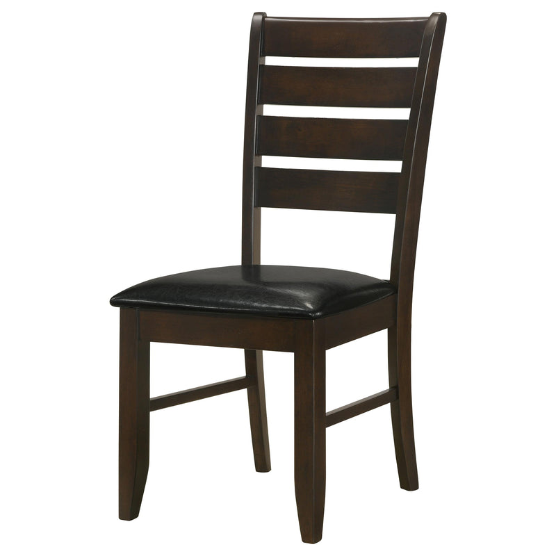 Coaster Furniture Dalila 102722 Wood Dining Side Chair - Cappuccino (Set of 2) IMAGE 3