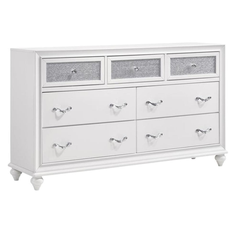 Calgary Furniture Emporium Barzini 300843KW-S5 7 pc California King Platform Bedroom set IMAGE 3