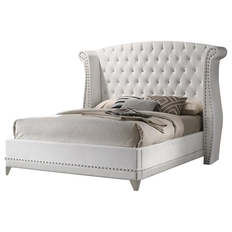 Calgary Furniture Emporium Barzini 300843Q-S4 6 pc Queen Platform Bedroom set IMAGE 5
