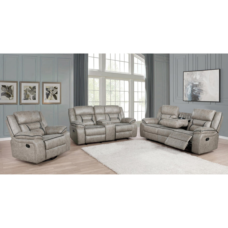 Calgary Furniture Emporium Greer 651351-S3 3 pc Reclining Living Room Set IMAGE 2