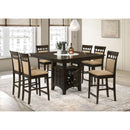 Calgary Furniture Emporium Gabriel 100438 7-Piece Counter Height Dining Set IMAGE 1