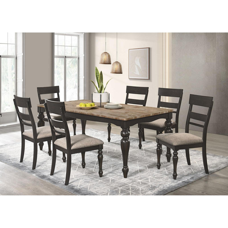 Calgary Furniture Emporium Bridget 108221-S7 7 pc Dining Set IMAGE 1