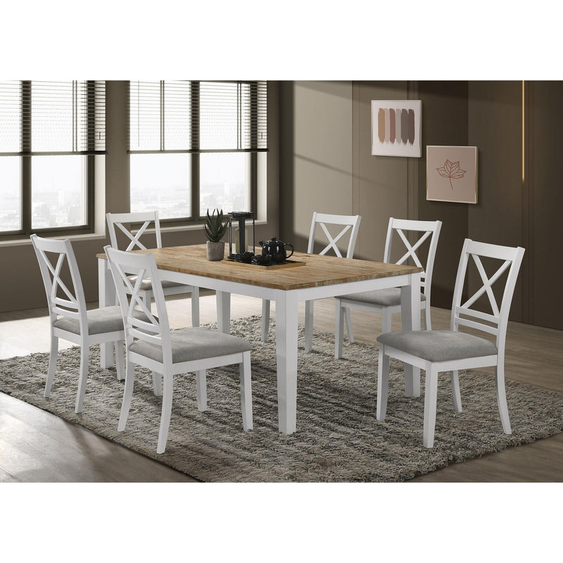 Calgary Furniture Emporium Hollis 122241-S7 7 pc Dining Set IMAGE 1