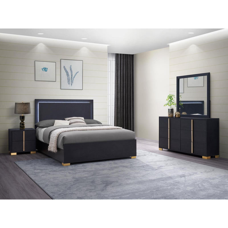 Calgary Furniture Emporium Marceline 222831F-S4 6 pc Full Panel Bedroom Set IMAGE 1