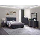 Calgary Furniture Emporium Marceline 222831F-S5 7 pc Full Panel Bedroom Set IMAGE 1