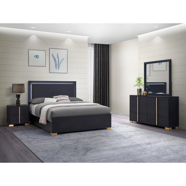 Calgary Furniture Emporium Marceline 222831KE-S4 6 pc King Panel Bedroom Set IMAGE 1