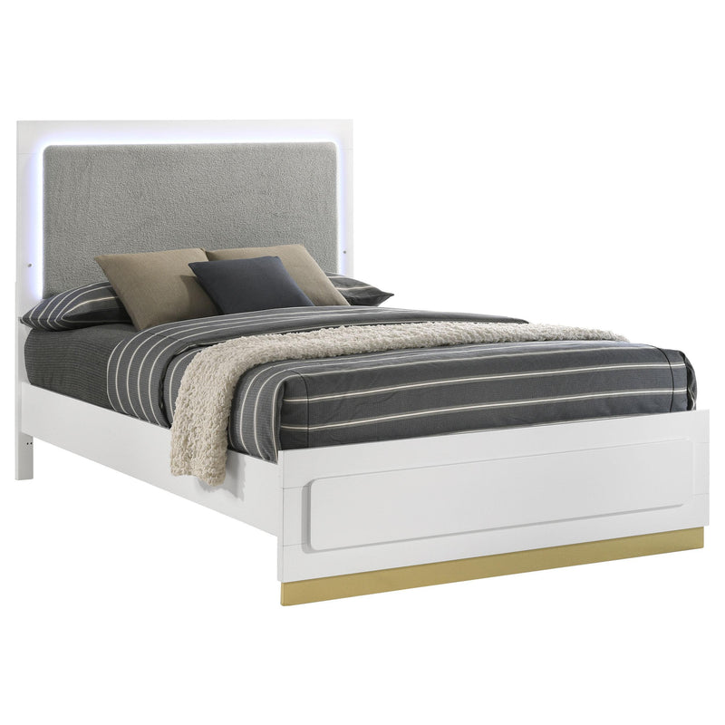 Calgary Furniture Emporium Caraway 224771KE-S5 7 pc King Panel Bedroom Set IMAGE 2