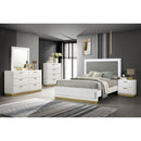 Calgary Furniture Emporium Caraway 224771KW-S5 7 pc California King Panel Bedroom Set IMAGE 1