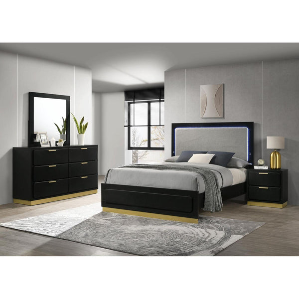 Calgary Furniture Emporium Caraway 224781Q-S4 6 pc Queen Panel Bedroom Set IMAGE 1
