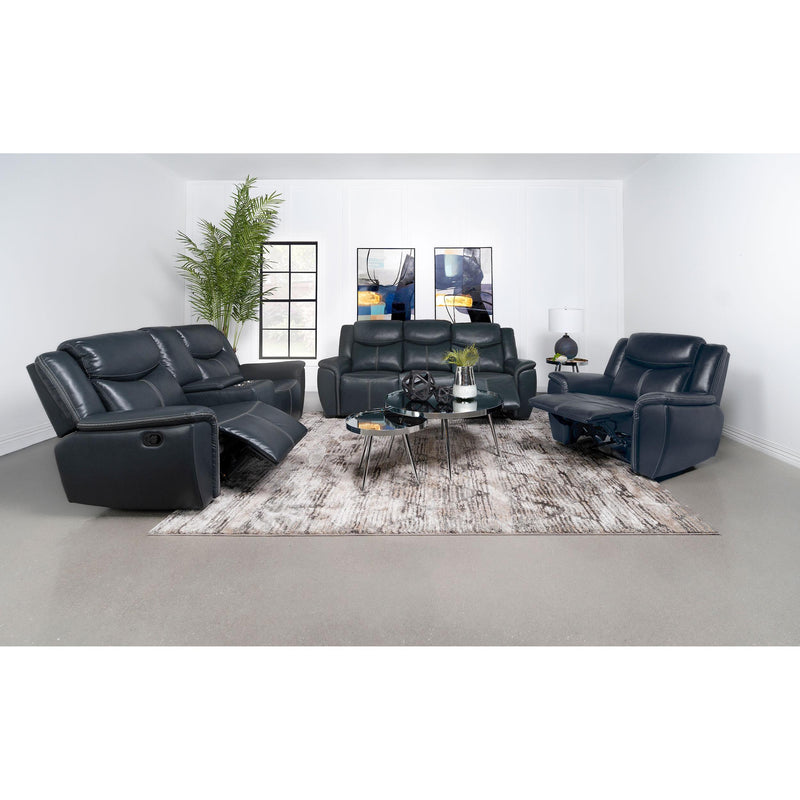 Calgary Furniture Emporium Sloane 610271-S3 3 pc Reclining Living Room Set IMAGE 2