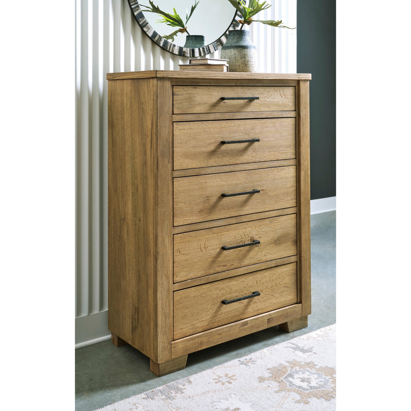  Signature Design by Ashley Galliden B841 8 pc Queen Panel Bedroom Set IMAGE 4