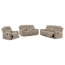 Calgary Furniture Emporium Brentwood 610281-S3 3 pc Reclining Living Room Set IMAGE 2