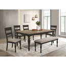 Calgary Furniture Emporium Bridget 108221-S6 6 pc Dining Set IMAGE 1