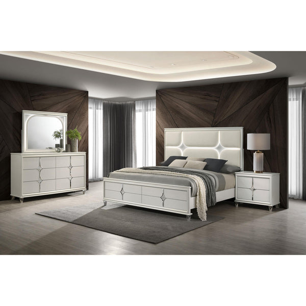 Calgary Furniture Emporium Olivia 224951KE-S4 6 pc King Panel Bedroom Set IMAGE 1