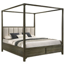 Calgary Furniture Emporium Gran Park 224931KE-S5 7 pc King Canopy Bedroom Set IMAGE 2