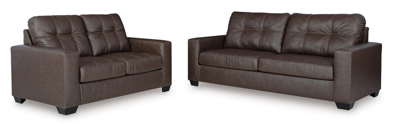 Calgary Furniture Emporium Barlin Mills 17003U1 2 pc Sofa and Loveseat Set IMAGE 2