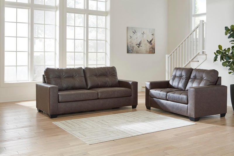 Calgary Furniture Emporium Barlin Mills 17003U1 2 pc Sofa and Loveseat Set IMAGE 4
