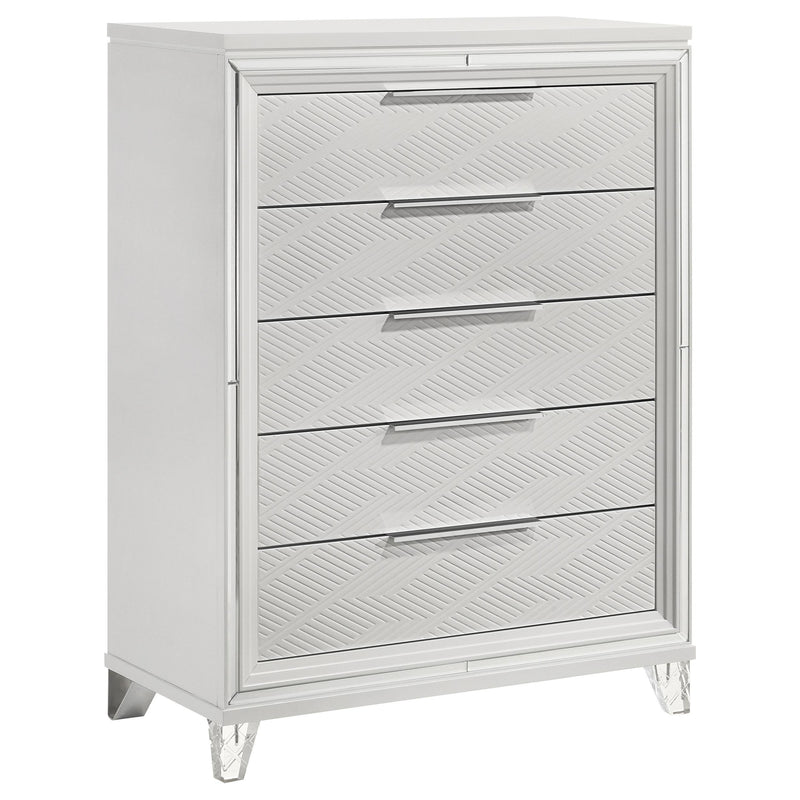 Calgary Furniture Emporium Marmore 224961KE-S5 7-piece King Panel Bedroom Set IMAGE 6