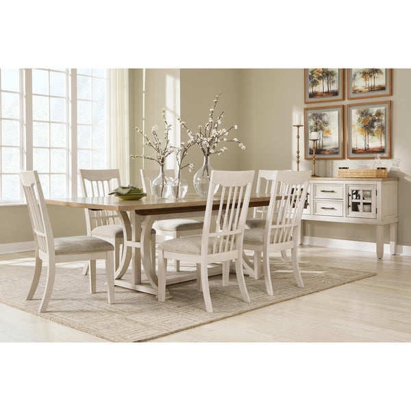 Calgary Furniture Emporium Shaybrock D683D4 7 pc Dining Set IMAGE 1