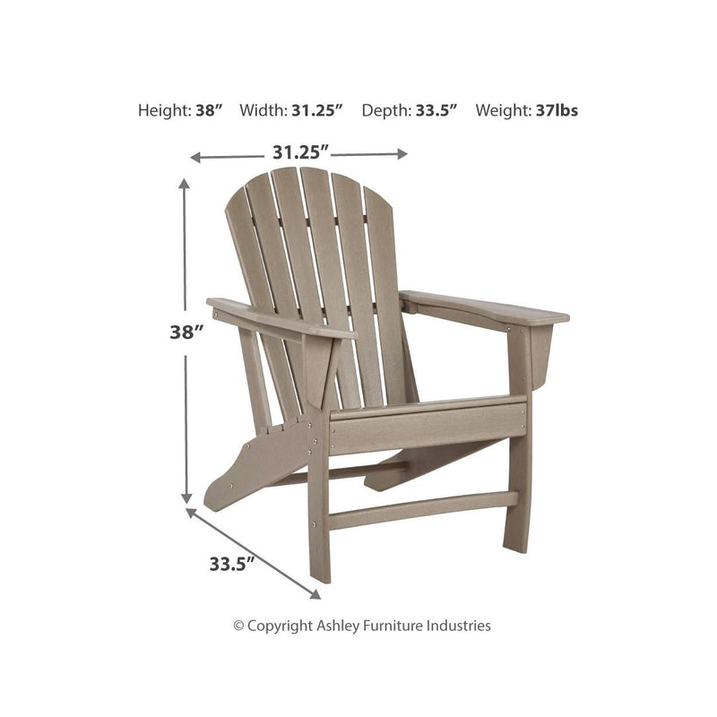 Signature Design by Ashley Sundown Treasure P014P1 2-piece Outdoor Seating Set IMAGE 7