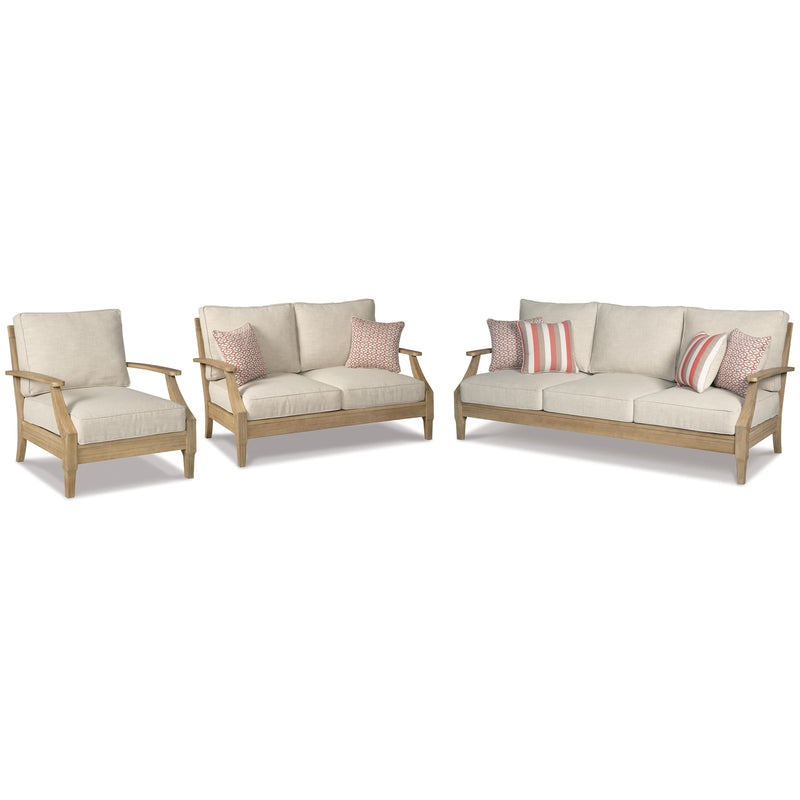 Calgary Furniture Emporium Clare View P801P8 3 pc Outdoor Seating Set IMAGE 1