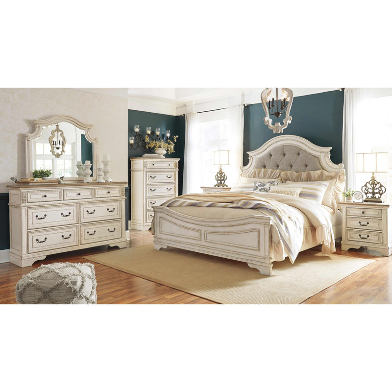  Signature Design by Ashley Realyn B743B56 7 pc Queen Panel Bedroom Set IMAGE 1