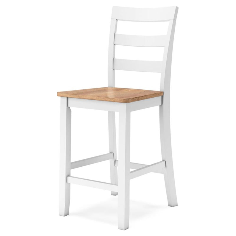  Signature Design by Ashley Gesthaven D398D3 3 pc Counter Height Dining Set IMAGE 8