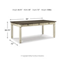 Signature Design by Ashley Bolanburg D647D26 6 pc Dining Set IMAGE 11