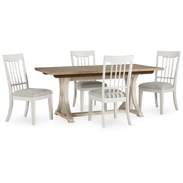 Calgary Furniture Emporium Shaybrock D683D3 5 pc Dining Set IMAGE 1