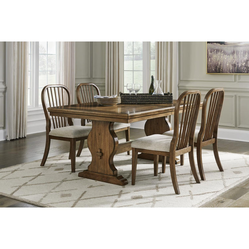 Calgary Furniture Emporium Sturlayne D787D1 5 pc Dining Set IMAGE 2