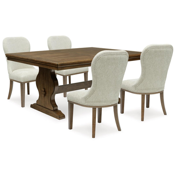 Calgary Furniture Emporium Sturlayne D787D2 5 pc Dining Set IMAGE 1
