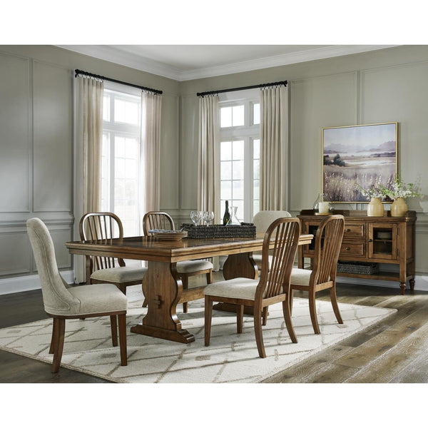 Calgary Furniture Emporium Sturlayne D787D7 7 pc Dining Set IMAGE 1