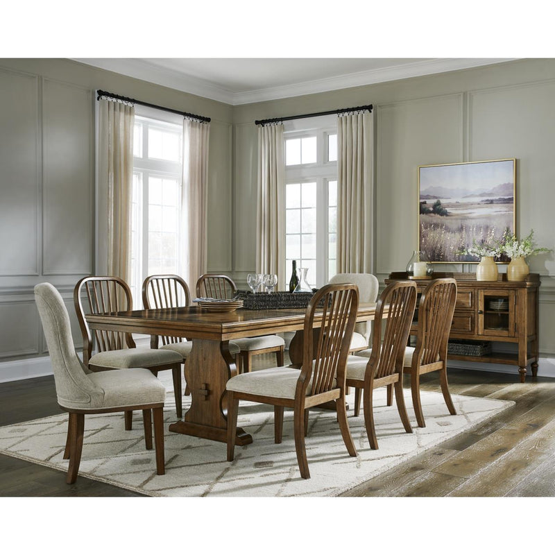 Calgary Furniture Emporium Sturlayne D787D8 9 pc Dining Set IMAGE 1