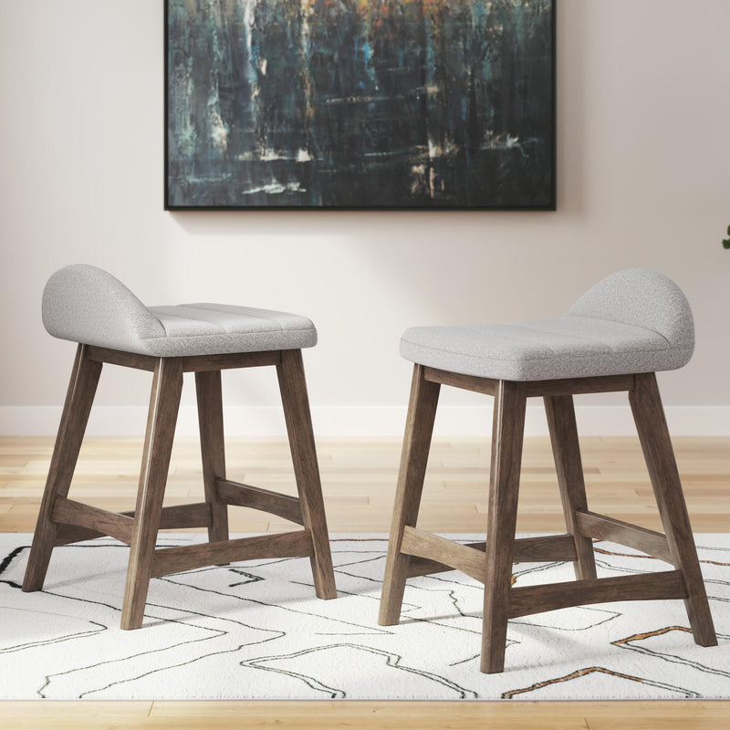  Signature Design by Ashley Lyncott D615D6 5 pc Counter Height Dining Set IMAGE 3