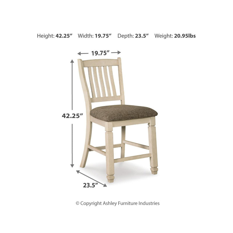 Calgary Furniture Emporium Bolanburg D647D21 6 pc Counter Height Dining Set IMAGE 18