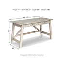 Signature Design by Ashley Carynhurst H755H1 2 pc Home Office Set IMAGE 8