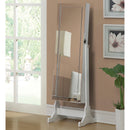 Coaster Furniture Zayas 901827 Cheval Mirror with Jewelry Storage - White IMAGE 1