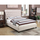 Coaster Furniture Devon 300525KW 57-inch Upholstered California King Panel Bed - Beige IMAGE 4