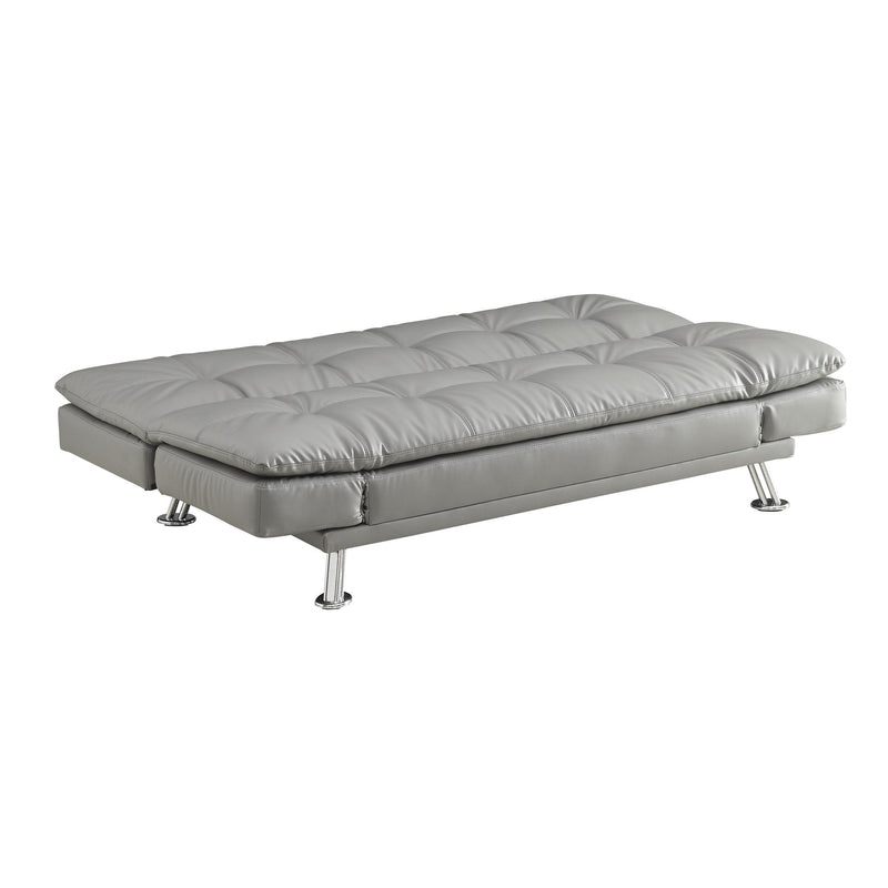 Coaster Furniture Dilleston 500096 Upholstered Tufted Convertible Sofa Bed - Grey IMAGE 3