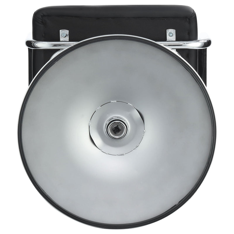 Coaster Furniture Palomar 121095 Adjustable Height Bar Stool - Black and Chrome IMAGE 8