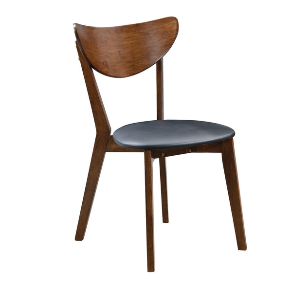 Coaster Furniture Jedda 105362 Wood Dining Side Chair - Dark Walnut (Set of 2) IMAGE 1