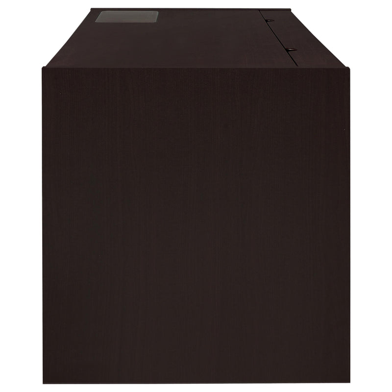 Coaster Furniture Halston 800982 60-inch 3-Drawer Office Computer Desk - Cappuccino IMAGE 3