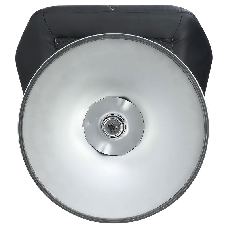 Coaster Furniture Berrington 100425 Upholstered Adjustable Bar Stool - Black (Set of 2) IMAGE 10