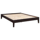 Coaster Furniture Hounslow 300555Q Queen Universal Platform Bed - Cappuccino IMAGE 1