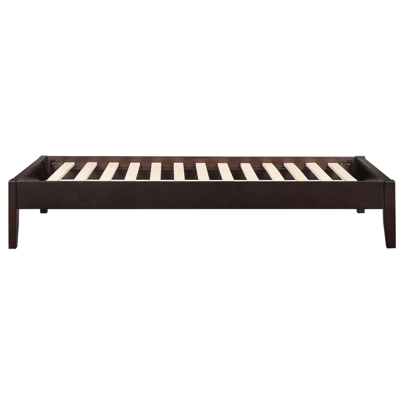 Coaster Furniture Hounslow 300555T Twin Universal Platform Bed - Cappuccino IMAGE 4