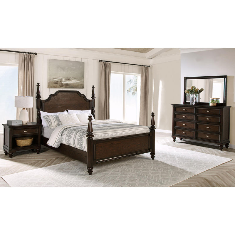  Coaster Furniture Andover 223631KE-S4 6 pc King Poster Bedroom Set IMAGE 1