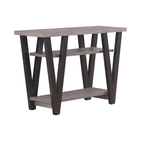Coaster Furniture Stevens 705399 2-shelf Engineered Wood Entryway Console Table - Grey IMAGE 1